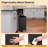 8 Gal / 30L Stainless Steel Kitchen Trash Can, Soft-Close Lid, Removable Bucket
