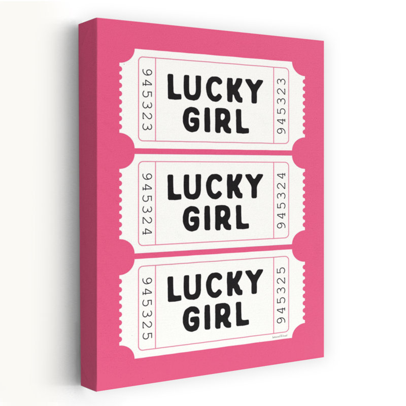 Art moderne minimaliste Lucky, H 24 po x l 16 po