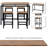 Davlynn 4 - Person Four Leg Dining Set-825941011