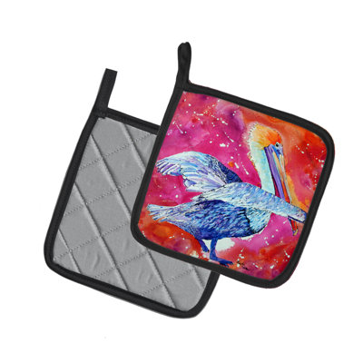 Caroline's Treasures Pelican Polyester Potholder