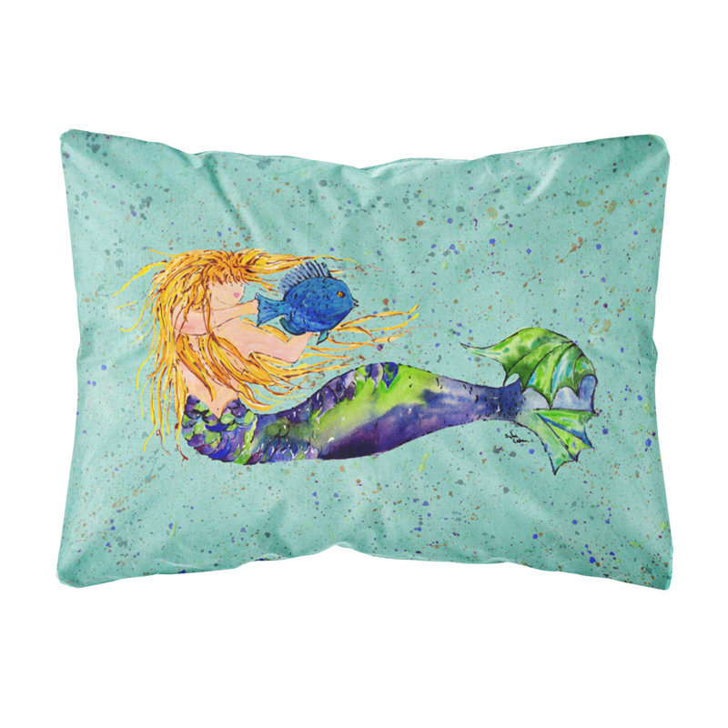 Coussin décoratif intérieur/extérieur sirène