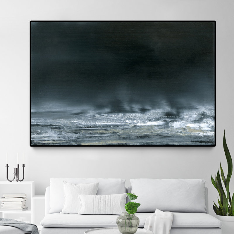 Reproduction d’art sur toile, "Sea View I" par Sharon Gordon