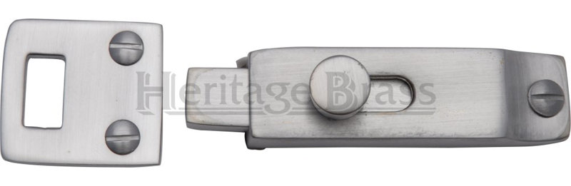 Heritage Brass Heritage Slide Bolt, Antique Brass