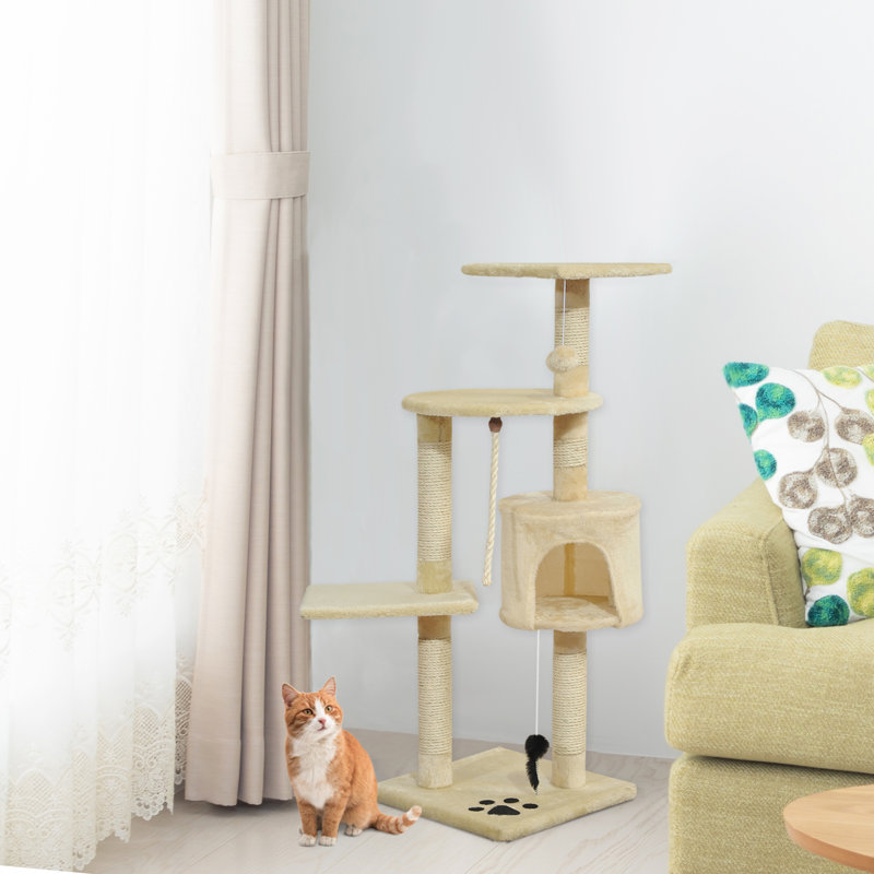 Hanska 45.7'' H Cat Tree