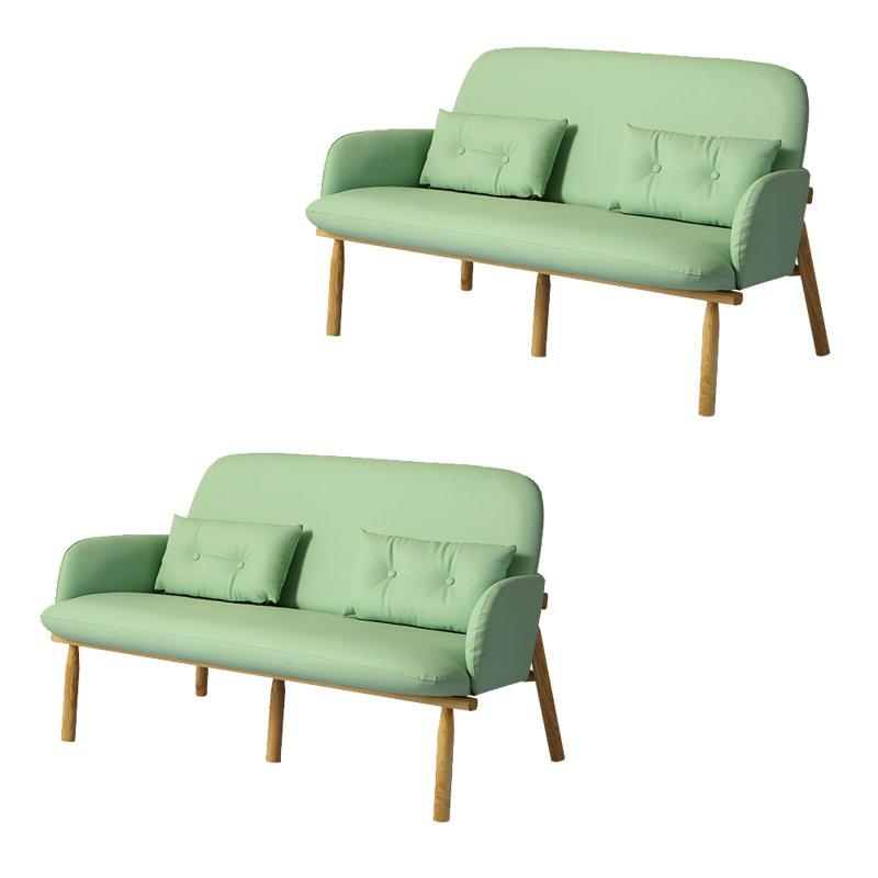 Banc de rangement Simple Light Luxury, Vert clair