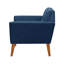 Charmante chaise longue Mid-Century pour des espaces de vie élégants