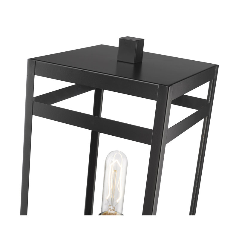 Sylmar Transparent Pier Mount Light, 19.75" H x 7.5" W x 7.5" D