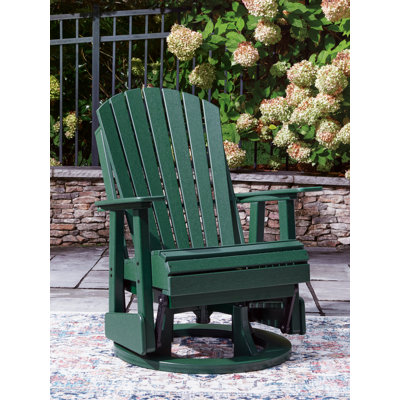 Schaller Outdoor Swivel Glider Chair