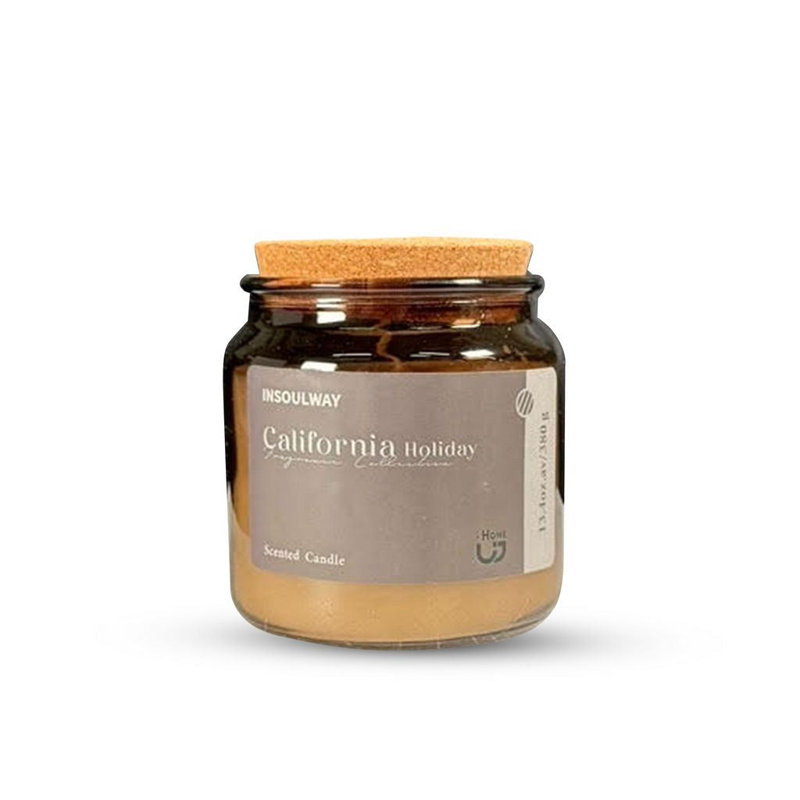 Citrus Scented Jar Candle, 14 oz Jar, 1