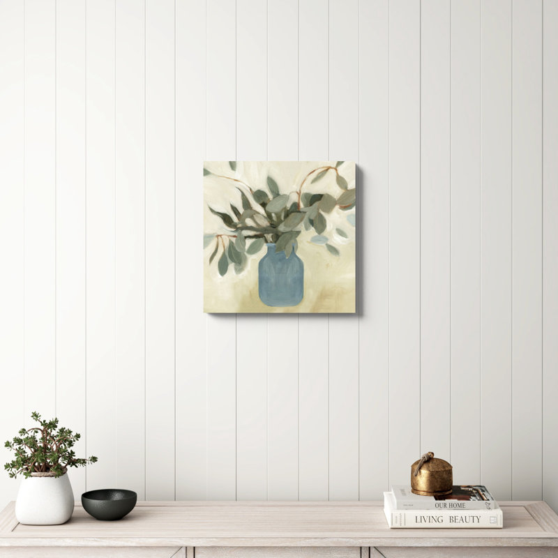 Neutral Arrangement II par Emma Scarvey, reproduction d'art sur toile tendue, H 20 po x l 20 po, Imprimé avec cadre noir, Non