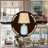Ceramic Table Lamp with Scallop Shade-2036397904
