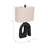 Elegant 21" Black Open Cut-Out Table Lamp