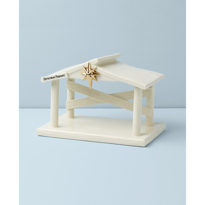 «Peanuts The Christmas Pageant Creche With Star»