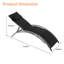 Ensemble de 2 chaises longues d'extérieur réglables en aluminium avec accoudoirs pour patio-49290357