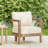 Weksler Acacia Outdoor Lounge Chair