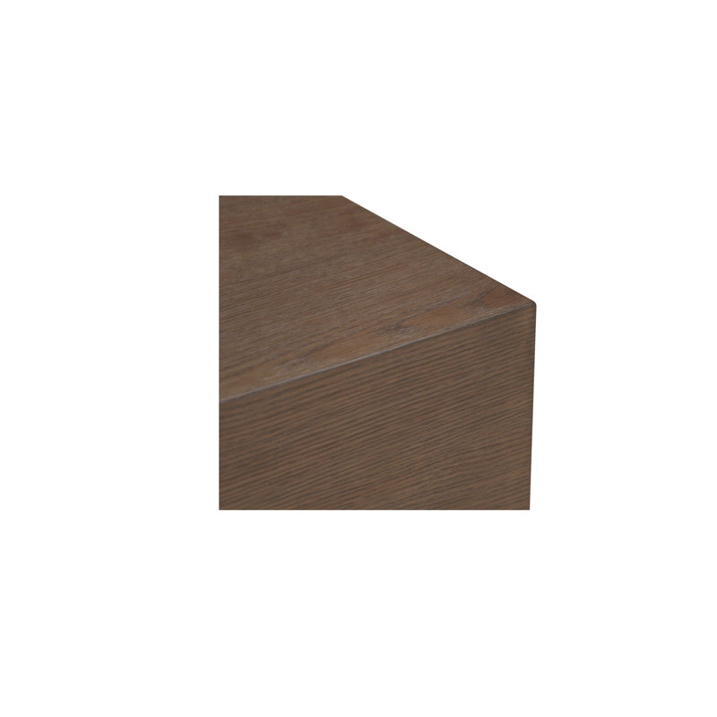 Sawyer Coffee Table Dark Brown, Dark Brown Wood