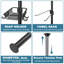 Metal Wall Bathroom Shelves