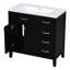 Meuble-lavabo 36 po avec lavabo