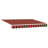Vidaxl Automatic Retractable Awning With LED Red And White Stripe-114017509-114017508