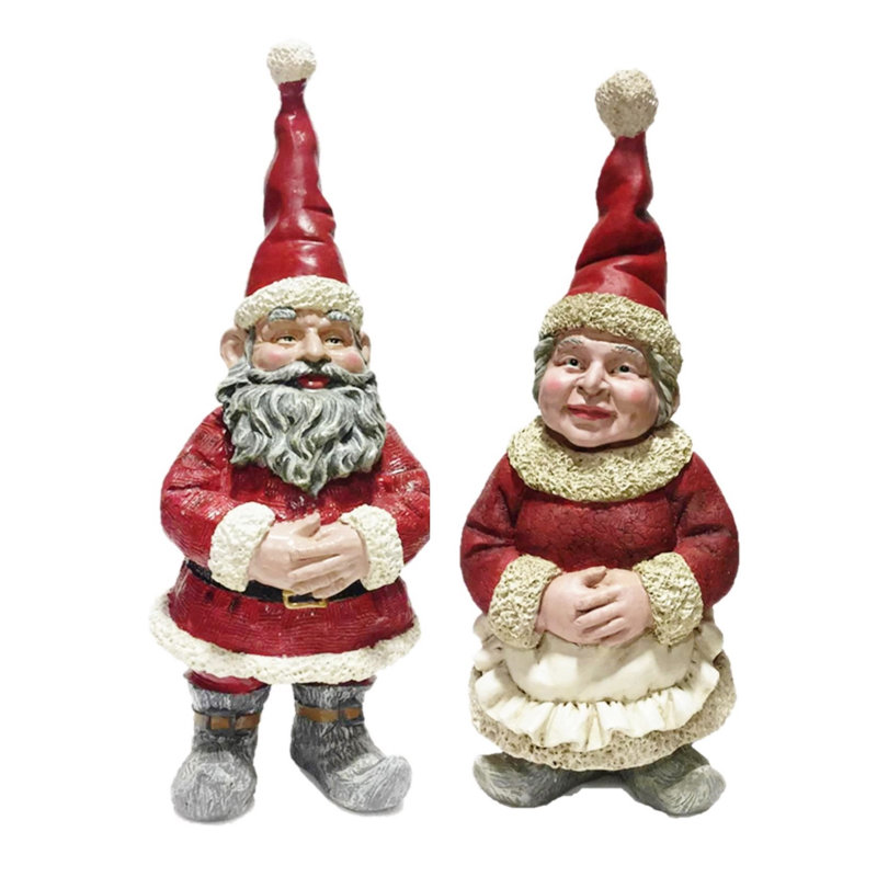 Statues des Fêtes de Noël Nowaday Gnome