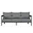 4-Piece Outdoor Conversation Set with Thick Cushioned Seating and Coffee Table-463040463
