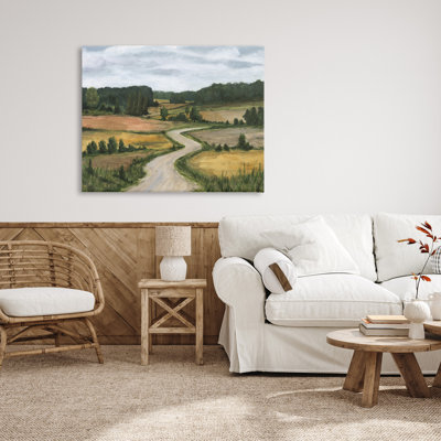 Waning Rural Rode Wall Plaque Art by Michael Willett