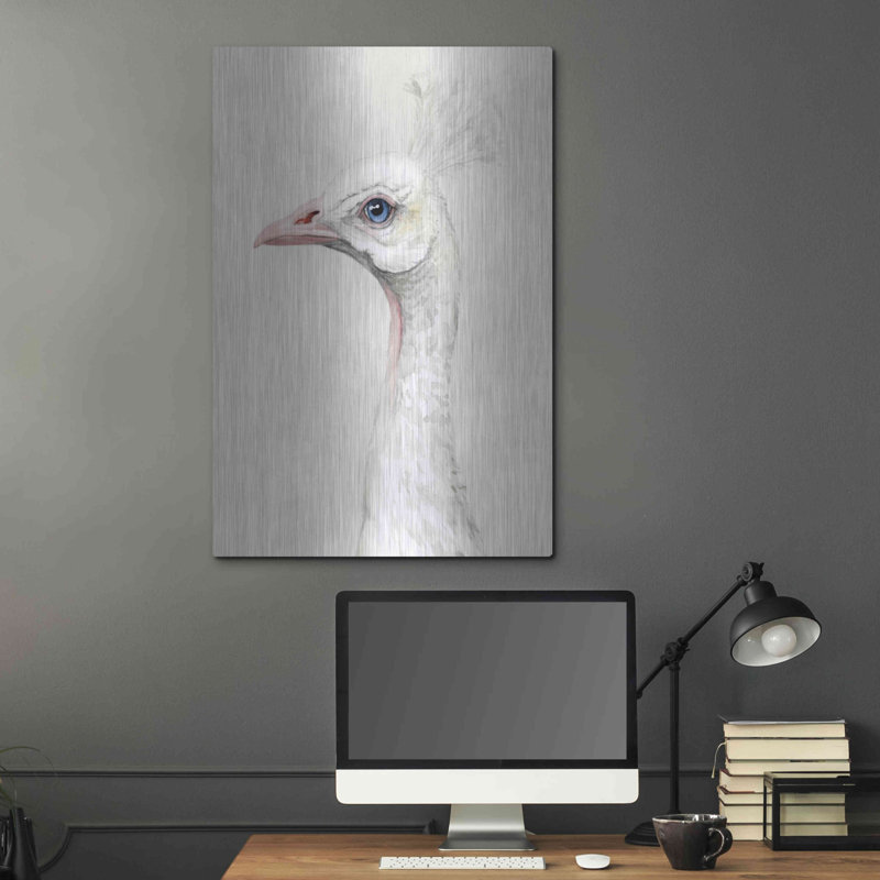 «Alpine Peacock II» par Grace Popp, H 36 po x l 24 po