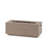 40" Outdoor 40,000 BTU Rectangular Mgo Concrete Propane Fire Pit, Dark Grey (Tank Cover Not Included)-27068874