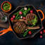 Le Creuset Cast Iron Square Grillit 26cm-2052187675