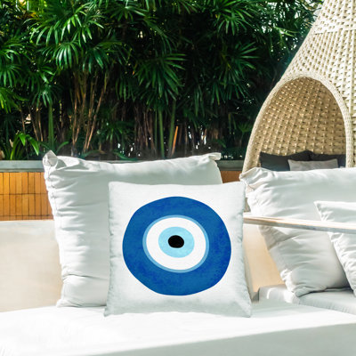 Coussin d'extérieur Evil Eye Centric