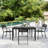 Saran Metal Stackable Patio Dining Chair