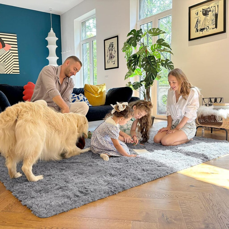 Rectangle 120 cm x 160 cm Area Rug