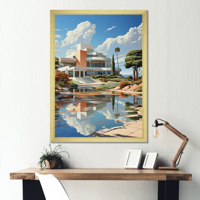 "Country clubs sunrise architecture" sur toile