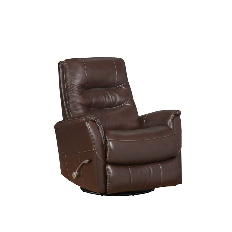 Monroe Manual Swivel Glider Recliner, Brown