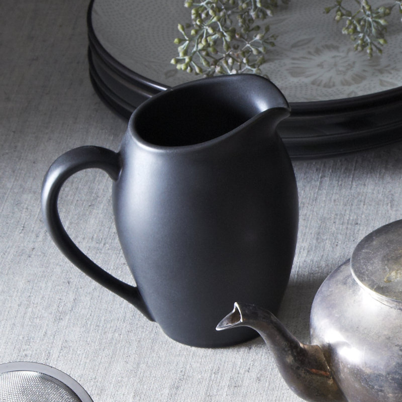 Noritake Colorwave Sugar and Creamer Set, Graphite