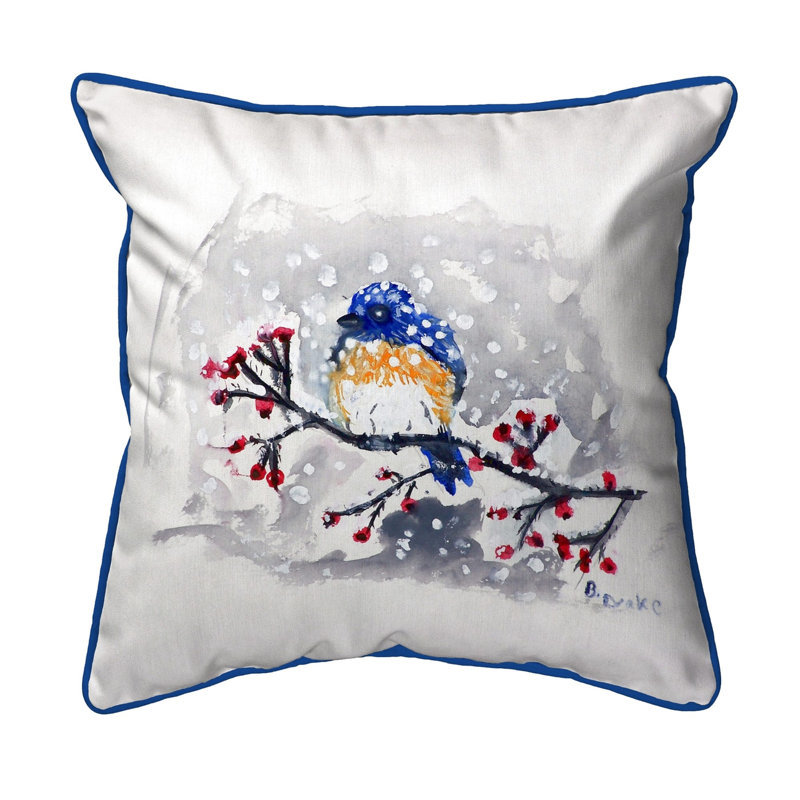 Housse et insert de coussin extérieur Bird and Snow, Petit