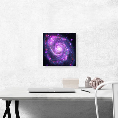 " Spiral Whirlpool Galaxy Hubble Telescope Nasa Photograph "