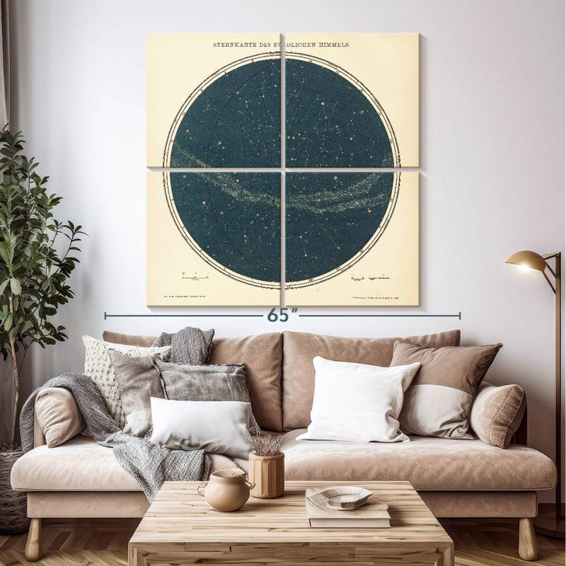 Oberle Celestial Sphere North, 50'' H x 50'' W