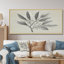 «Grey Minimalisme Vintage Solitude plant - Plants», reproduction d'art sur toile botanique grise