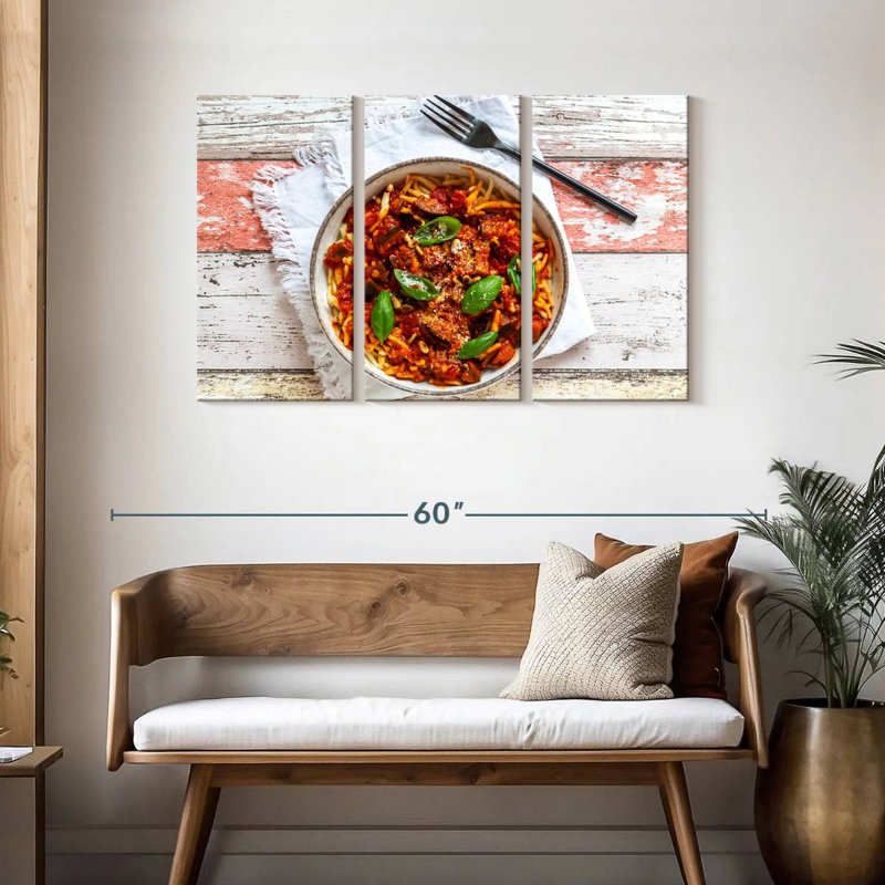 Yarlin Tomato Based Pasta, 28" H x 45" W