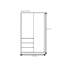 Garde-robe simple en bois-1306156580