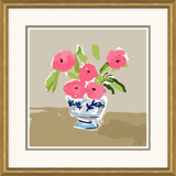 Pink Bowl Print by Dana Gibson