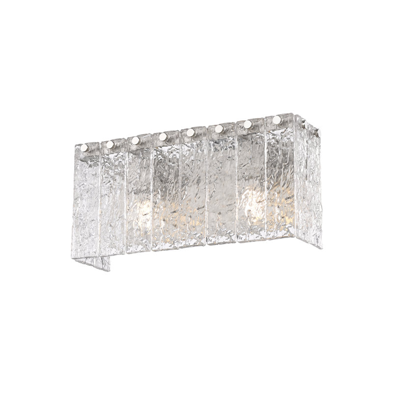 Timeothy 2 Light Vanity, Brushed Nickel