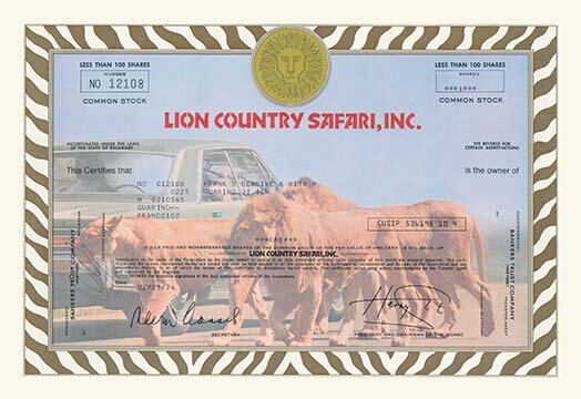 Buyenlarge Lion Country Safari, Inc. Textual Art 