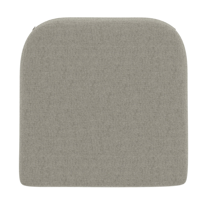 Dining ChairSeat Pad Replacement Cushion – 19L x 19W x 2.5D, Spectrum Dove Sunbrella® Plainweave
