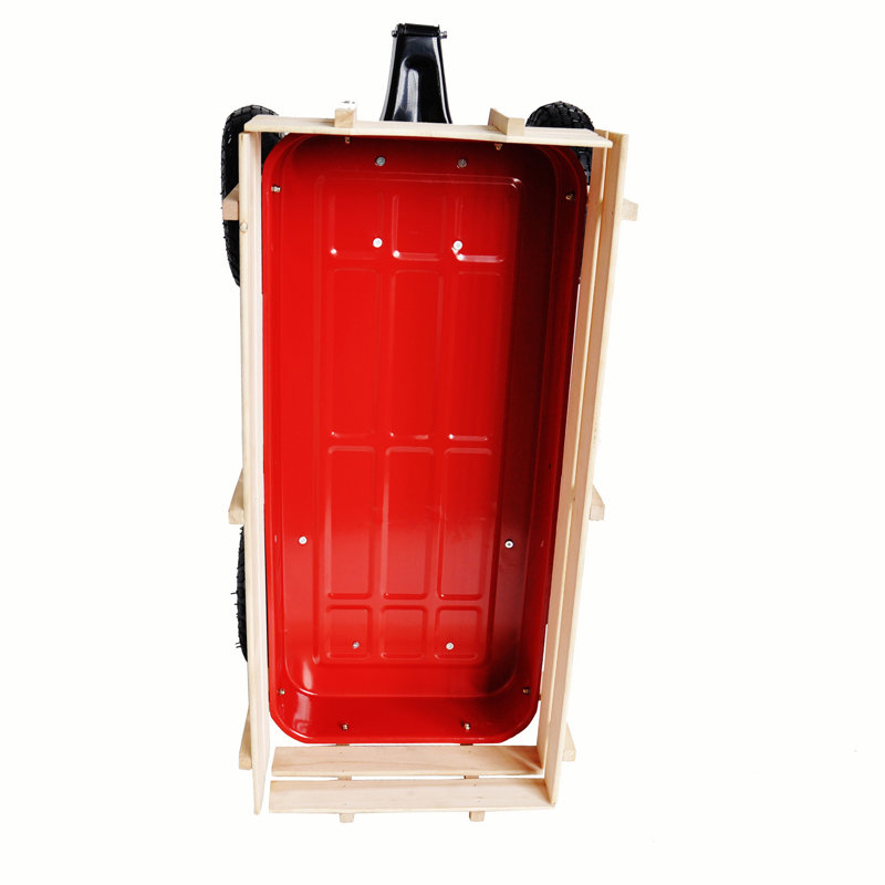 Jeu de balançoire en bois, Rouge