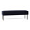 Livery Velvet and Cotton Chevron and Geometric Bench