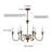 Marcus 6 - Light Dimmable Classic / Traditional Chandelier