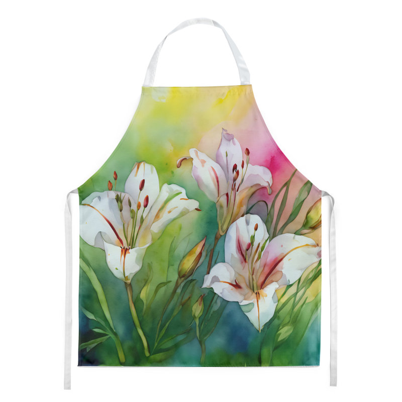 Iris du Tennessee en tablier aquarelle, Lys blancs Utah Sego