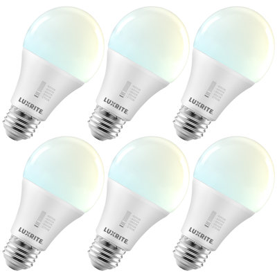 15 Watt E26/Medium (Standard) Dimmable Bulb -  Luxrite, LR21479-6PK